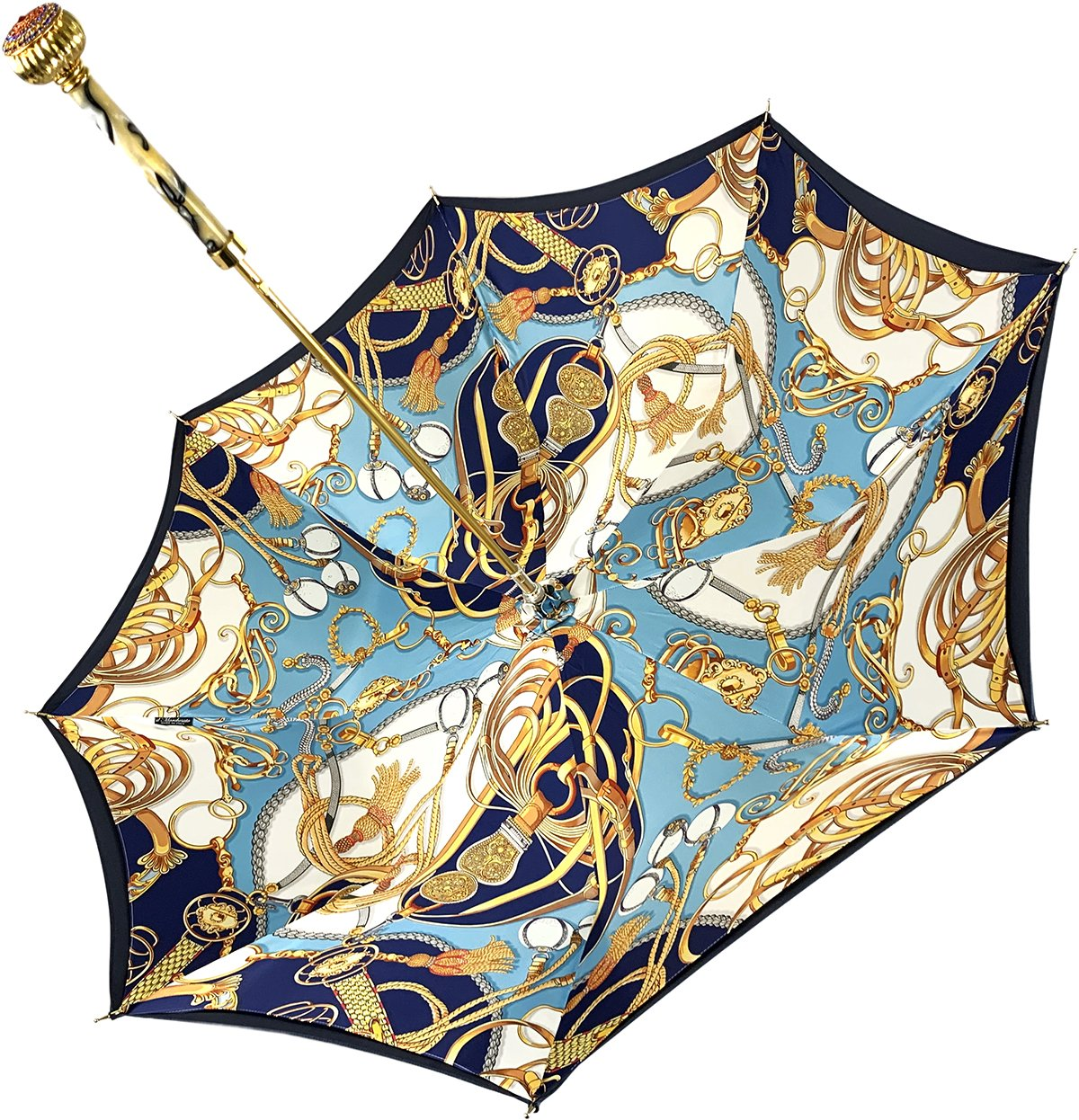 Fantasy Blue Women's Umbrella – Chic Elegance in Every Detail