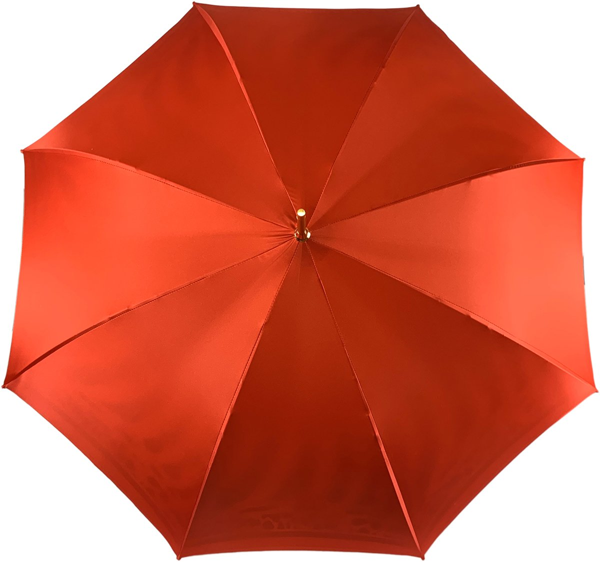 Elegant Double Cloth Umbrella with Internal Leopard Print