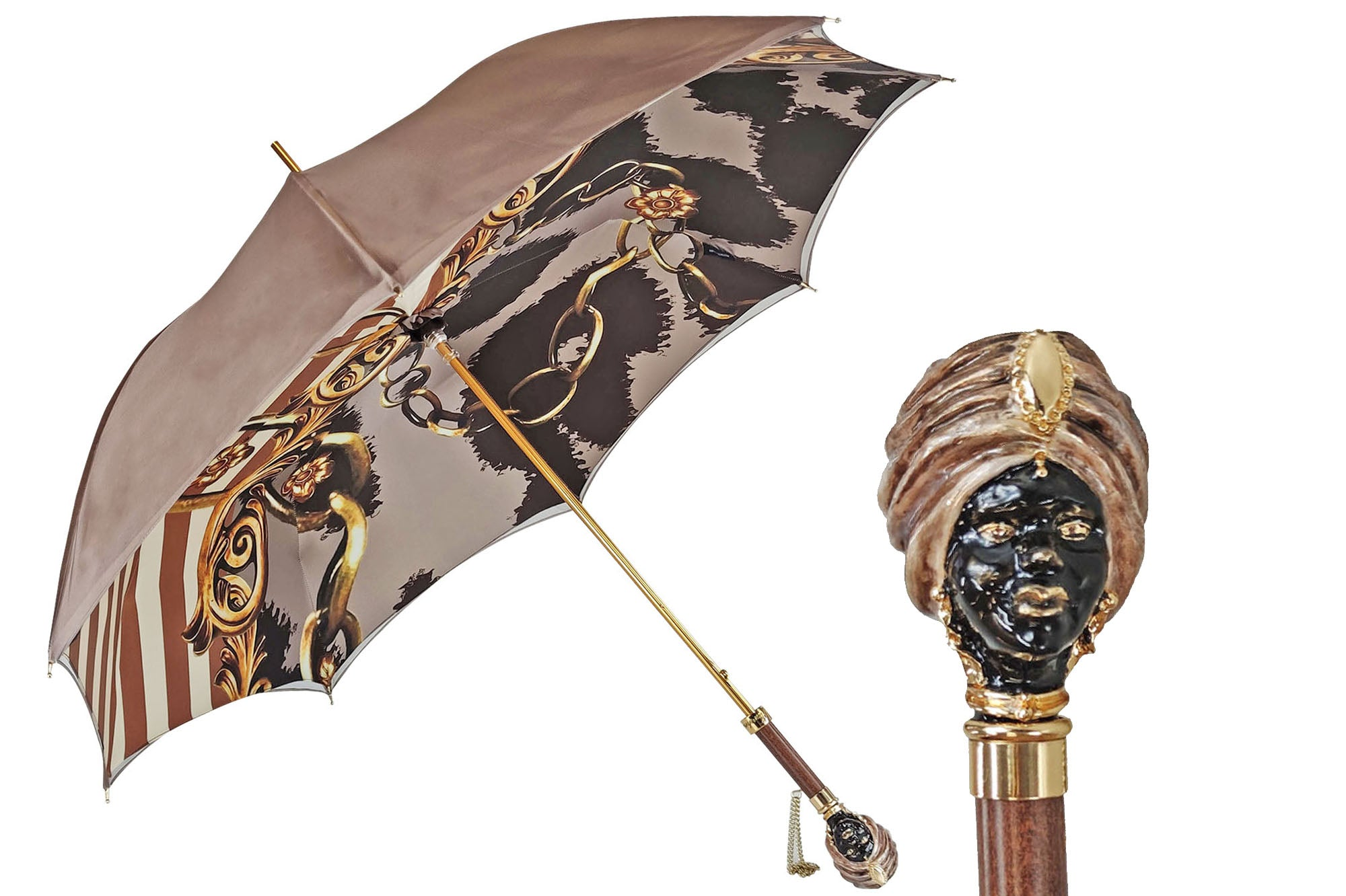 Exclusive Handcrafred Umbrella with Classic Sicily Design
