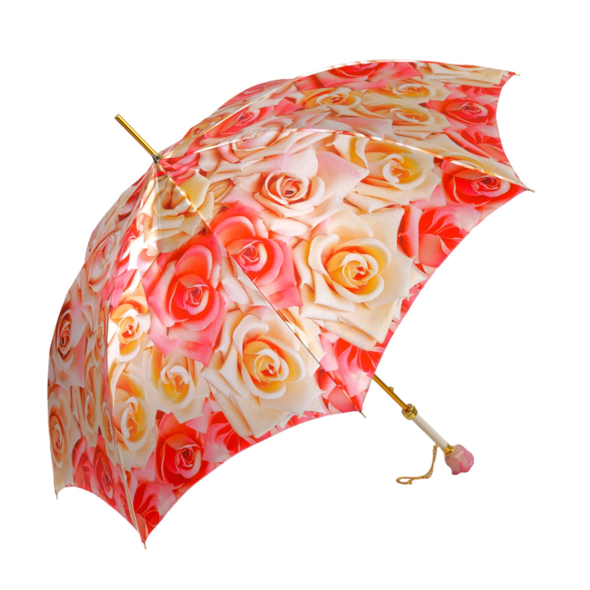 Elegant Premium Craft Umbrella with Hand-Painted Rose Detail