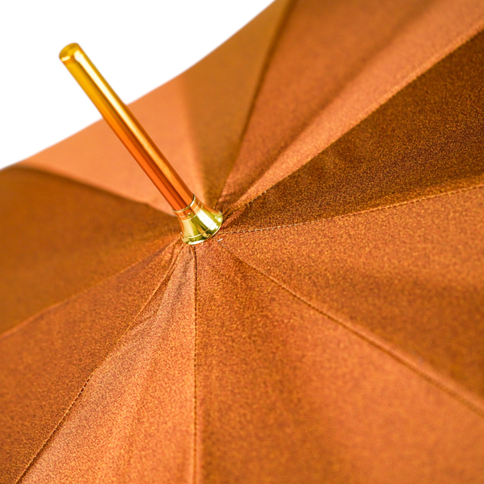 Handcrafted Luxury Umbrella with 24K Gold-Plated Lion Handle