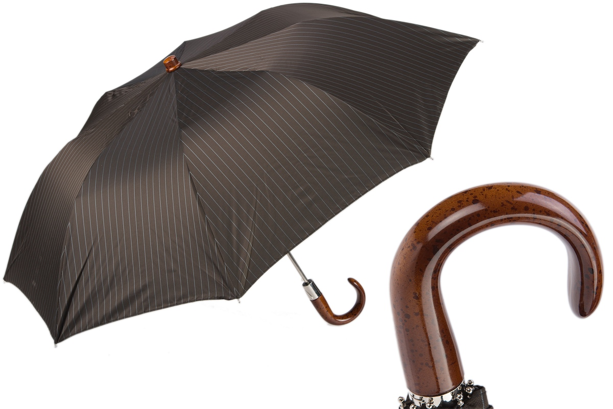 Classic Folding Automatic Opening Umbrella – Handmade in Italy