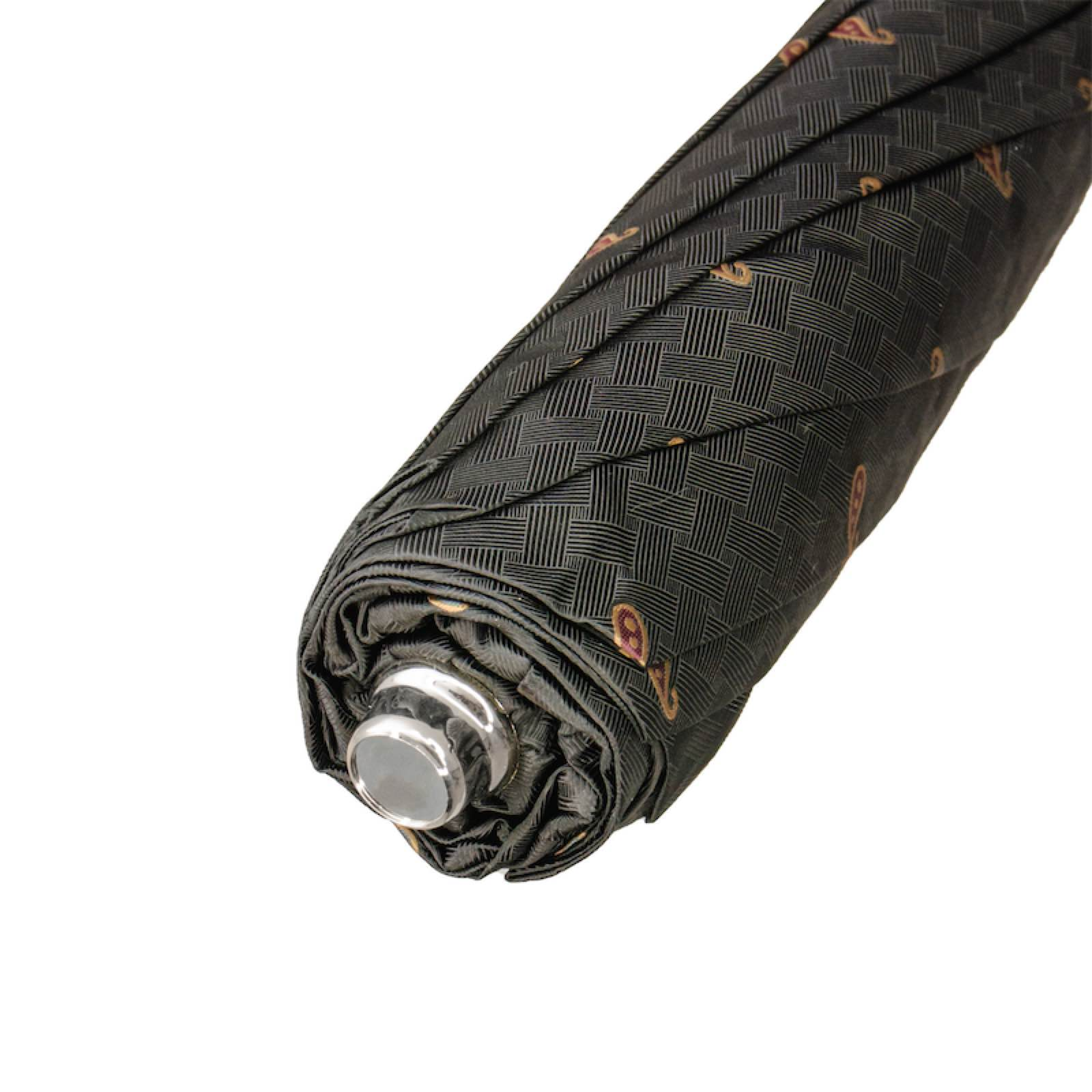 Telescopic Umbrella with Whangee Handle – Automatic Opening