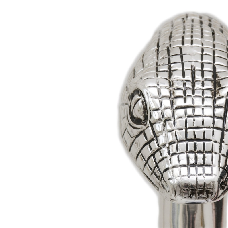 Head of Snake Folding Automatic Opening Umbrella – Handmade in Italy