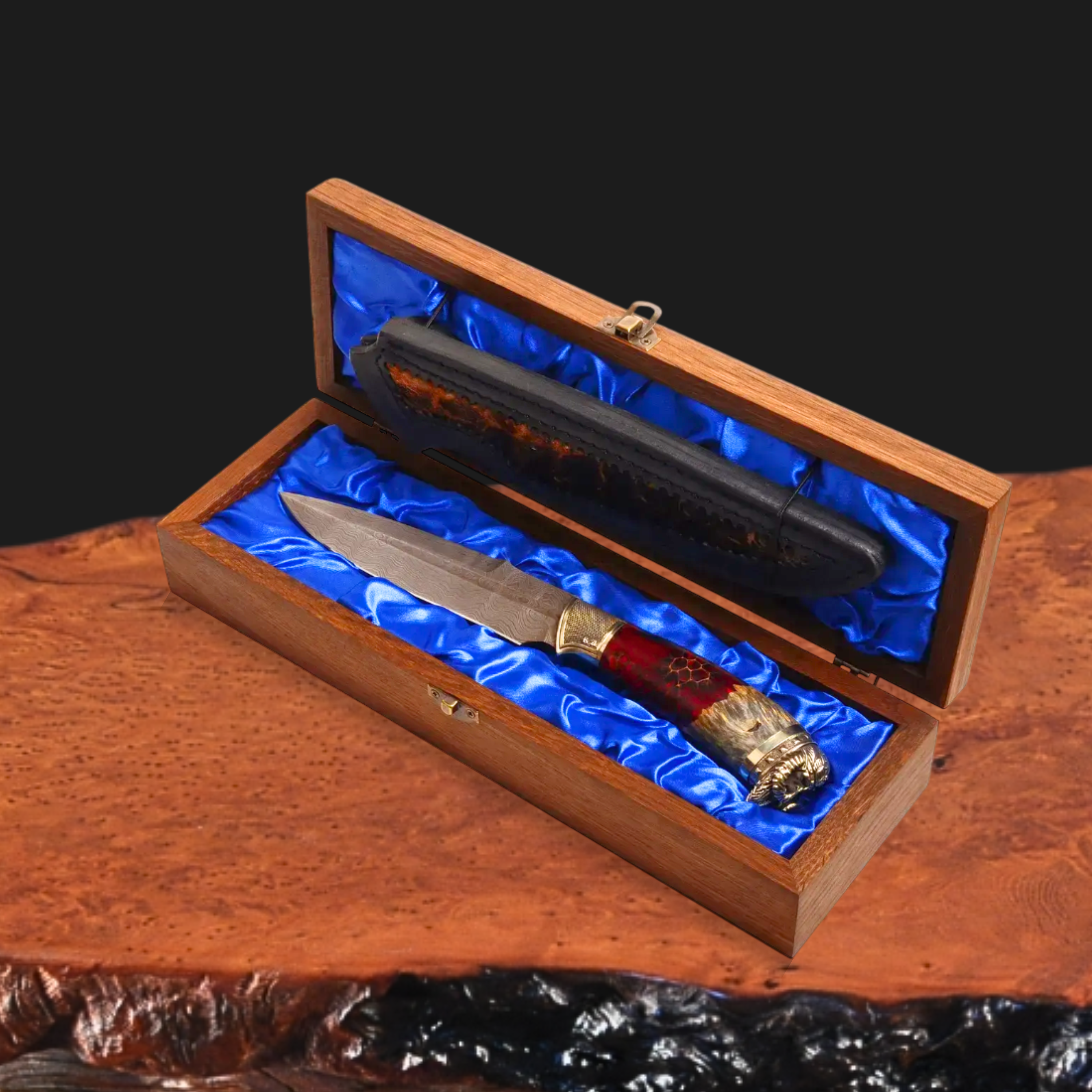 Premium Oak Gift Case