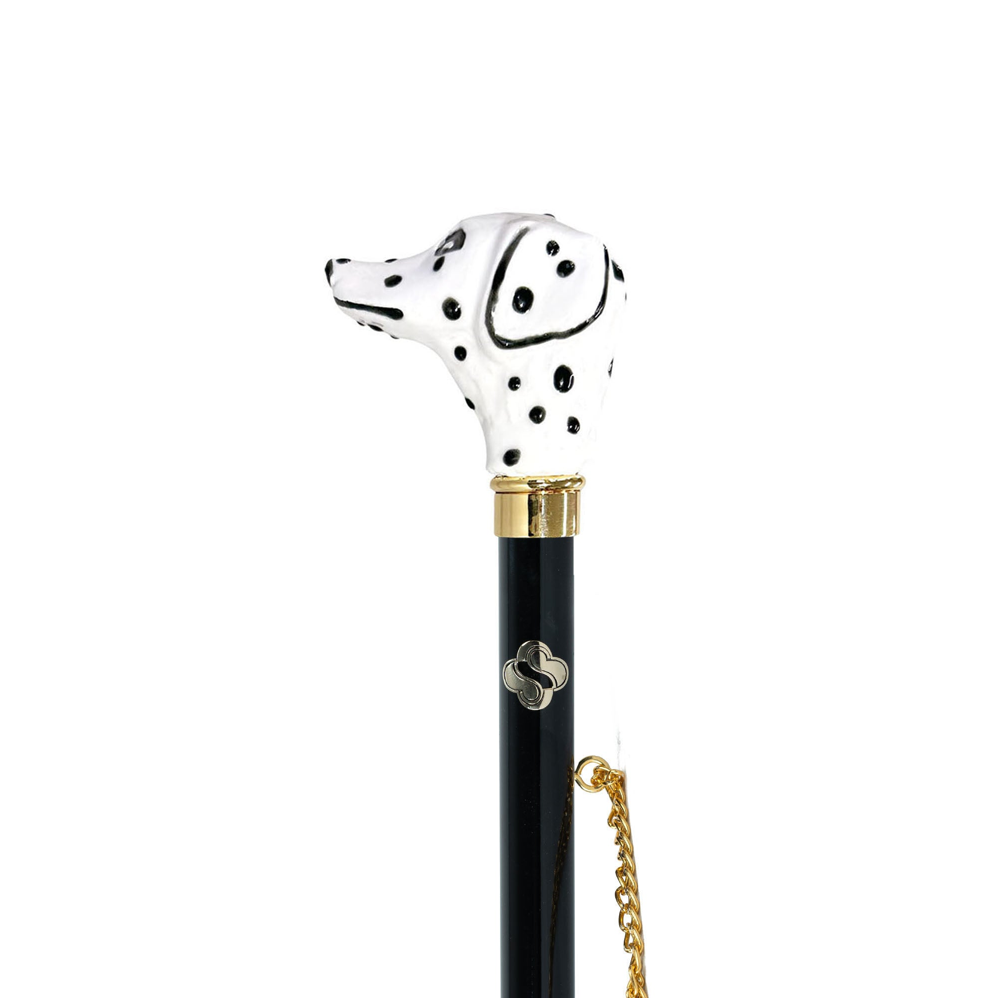 Dalmatian Luxury Shoehorn with Hand-Painted Dalmatian Handle
