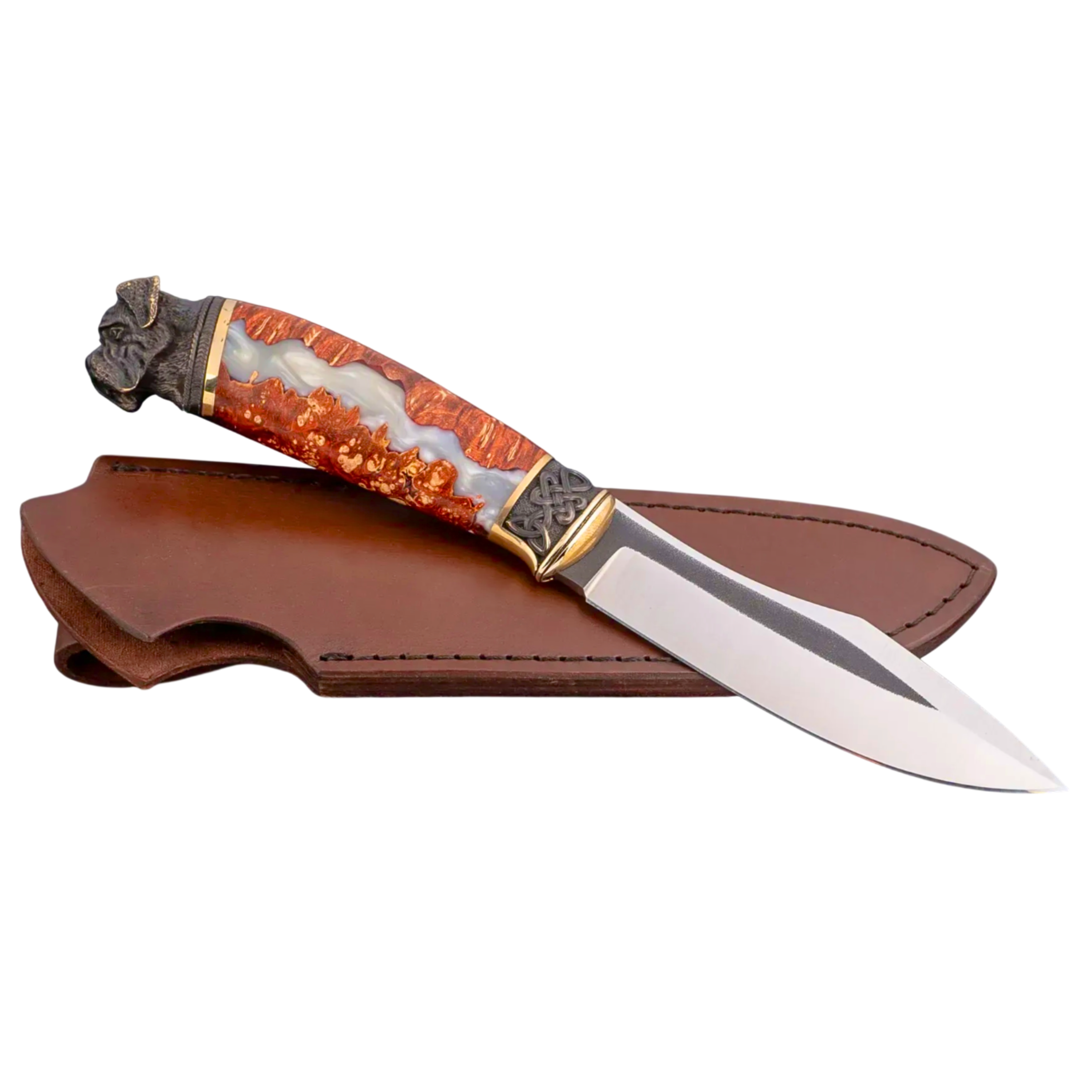 Cane Corso inspired design knife