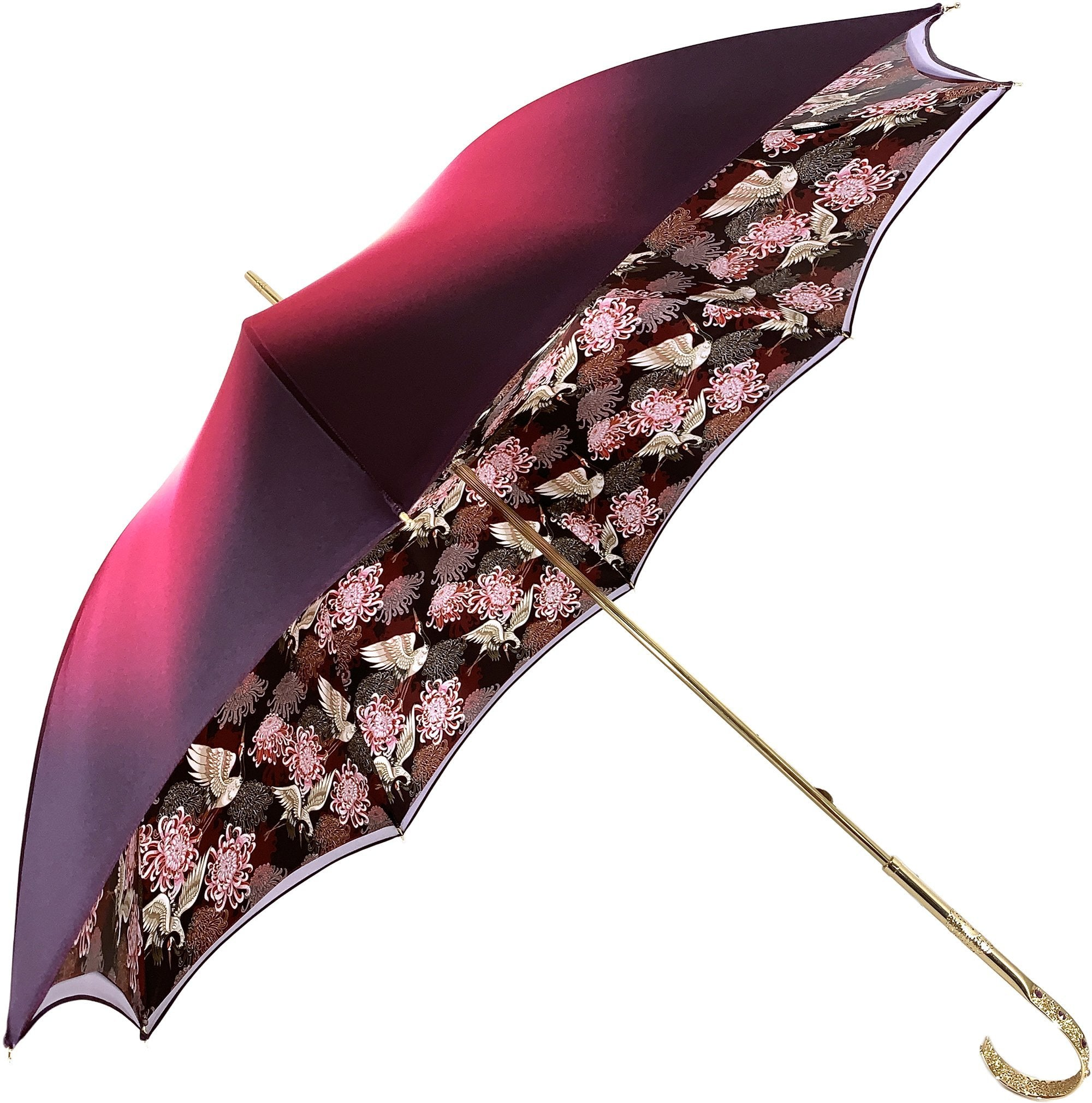 Beautiful Double Cloth Umbrella – Exclusive Herons Design