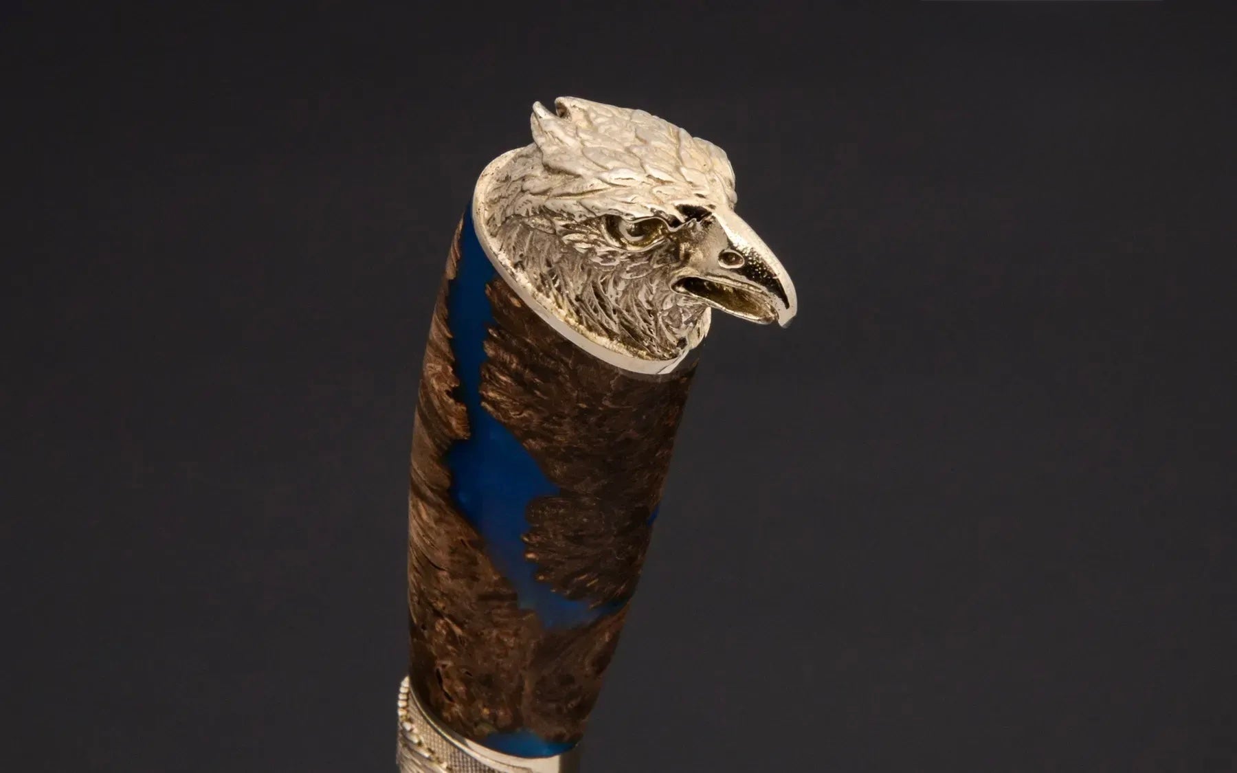 Epoxy resin handle artisan knife