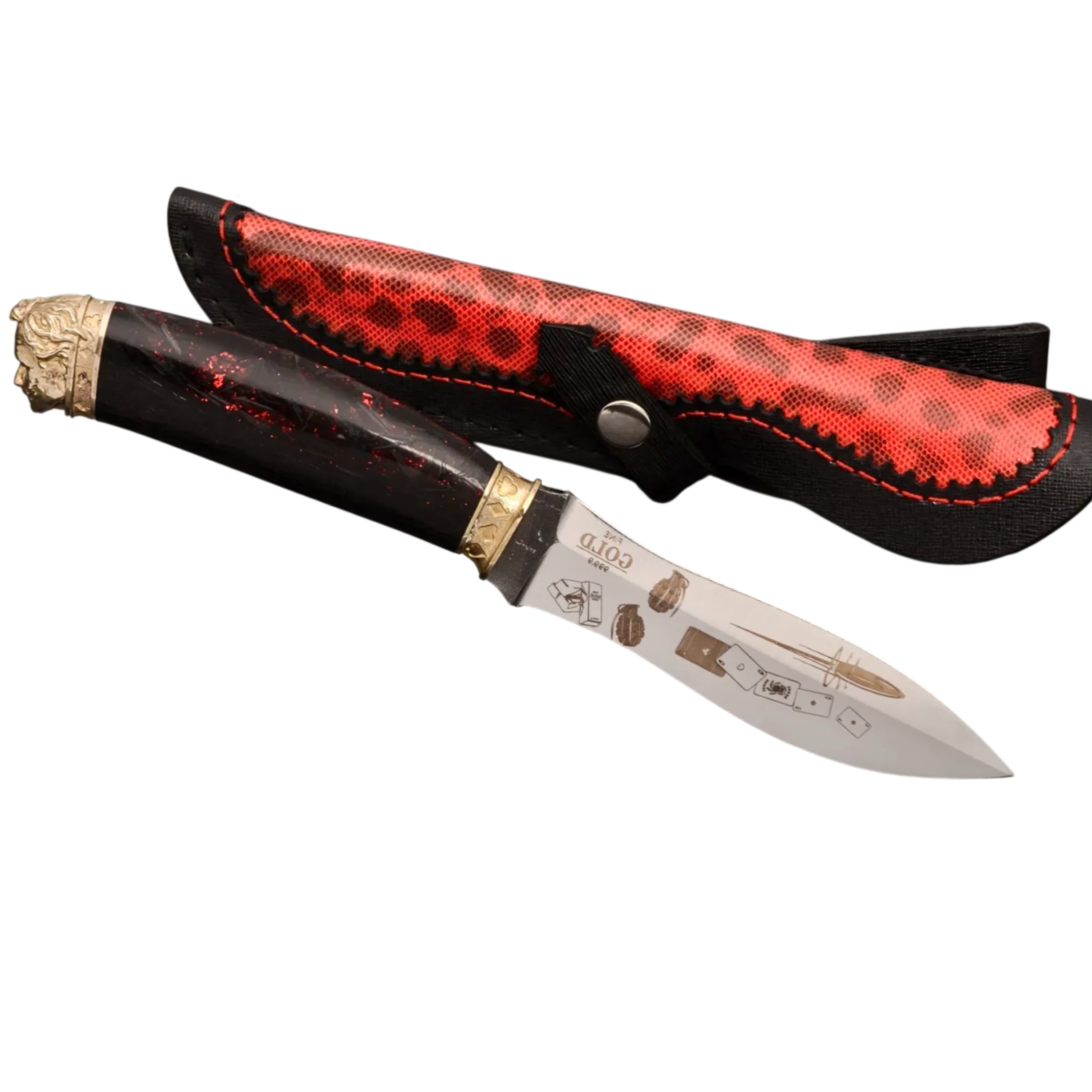 Joker handmade art knife