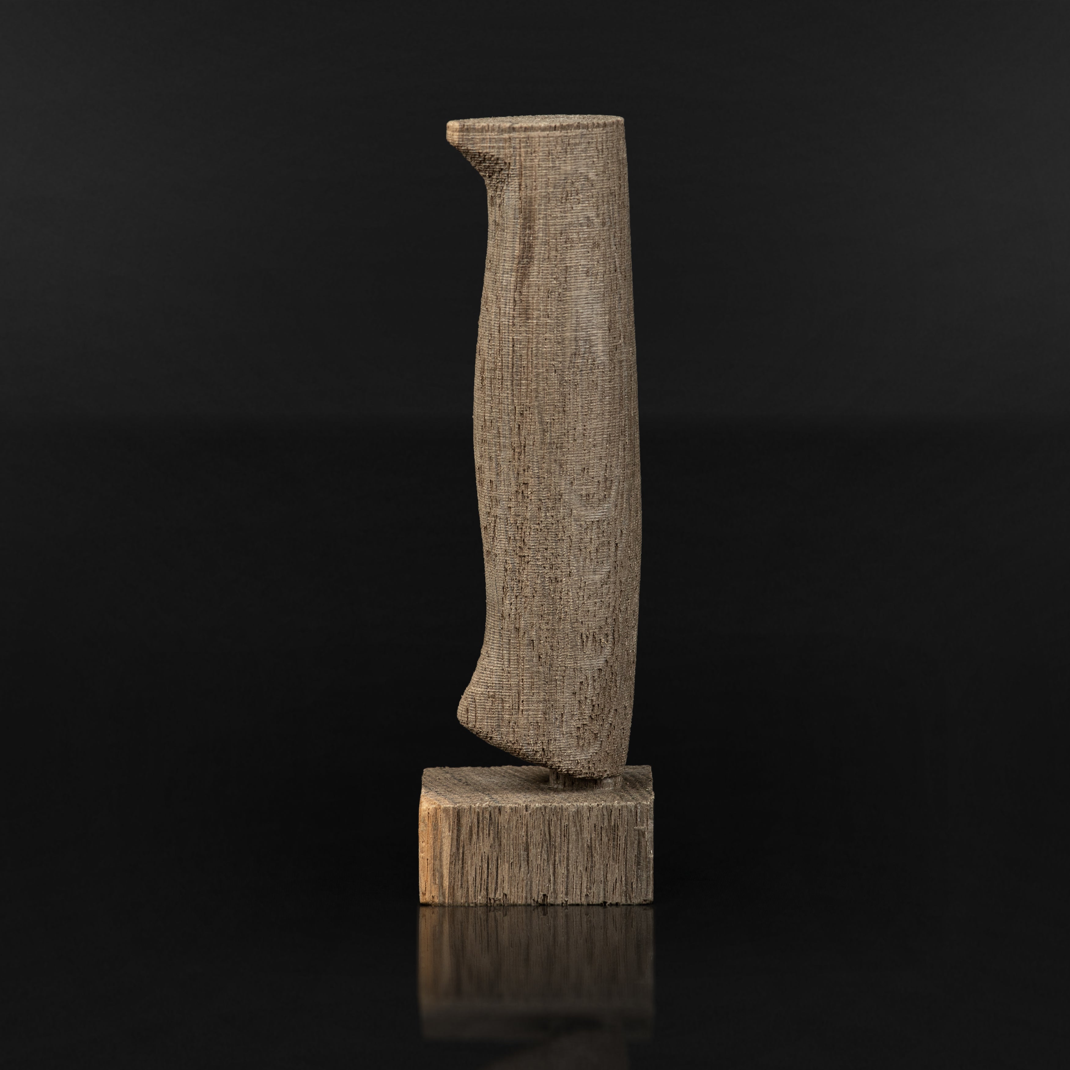 Bog Oak Knife Handle