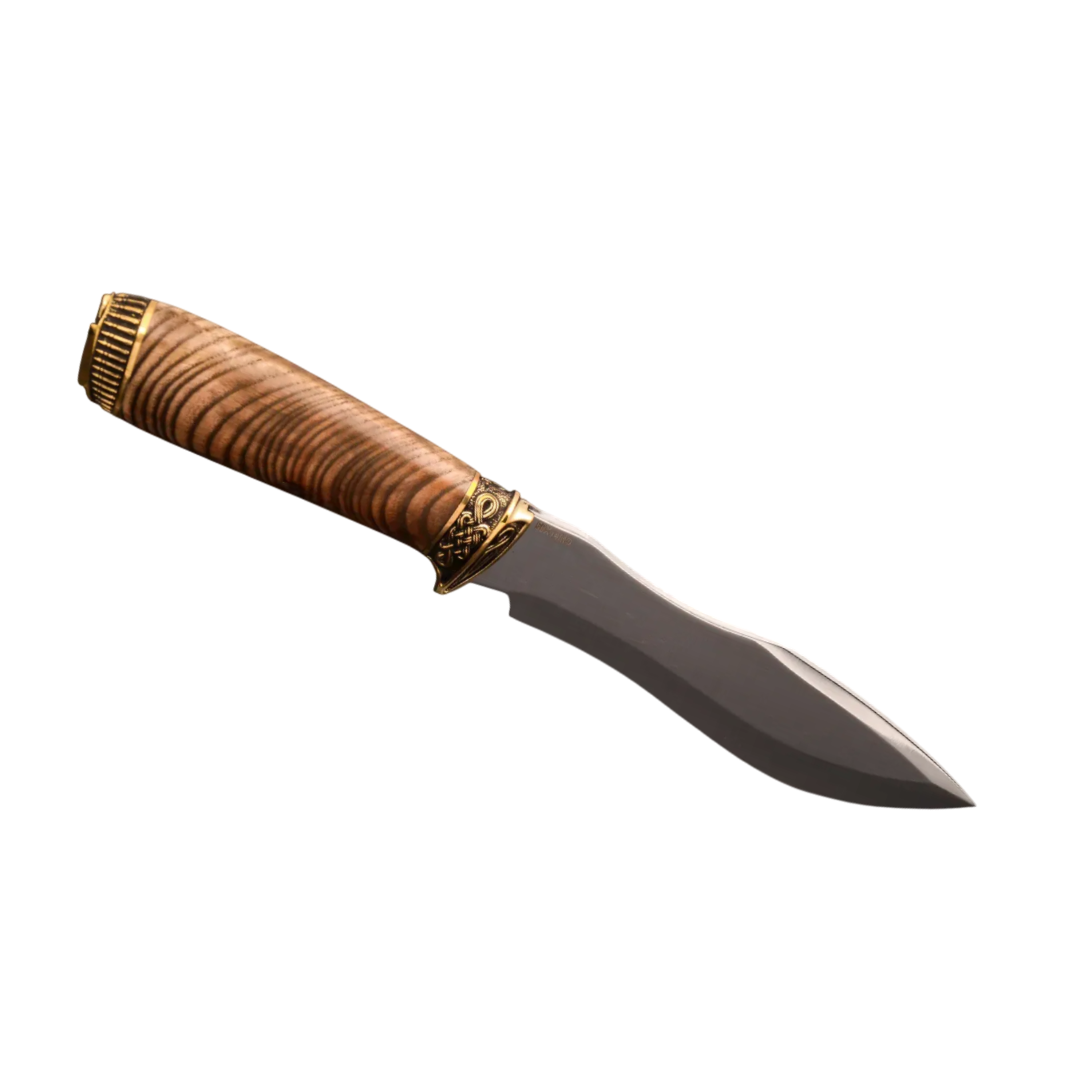 Unique Handmade Knife 50X14MF Stainless Steel with Ash Wood Handle