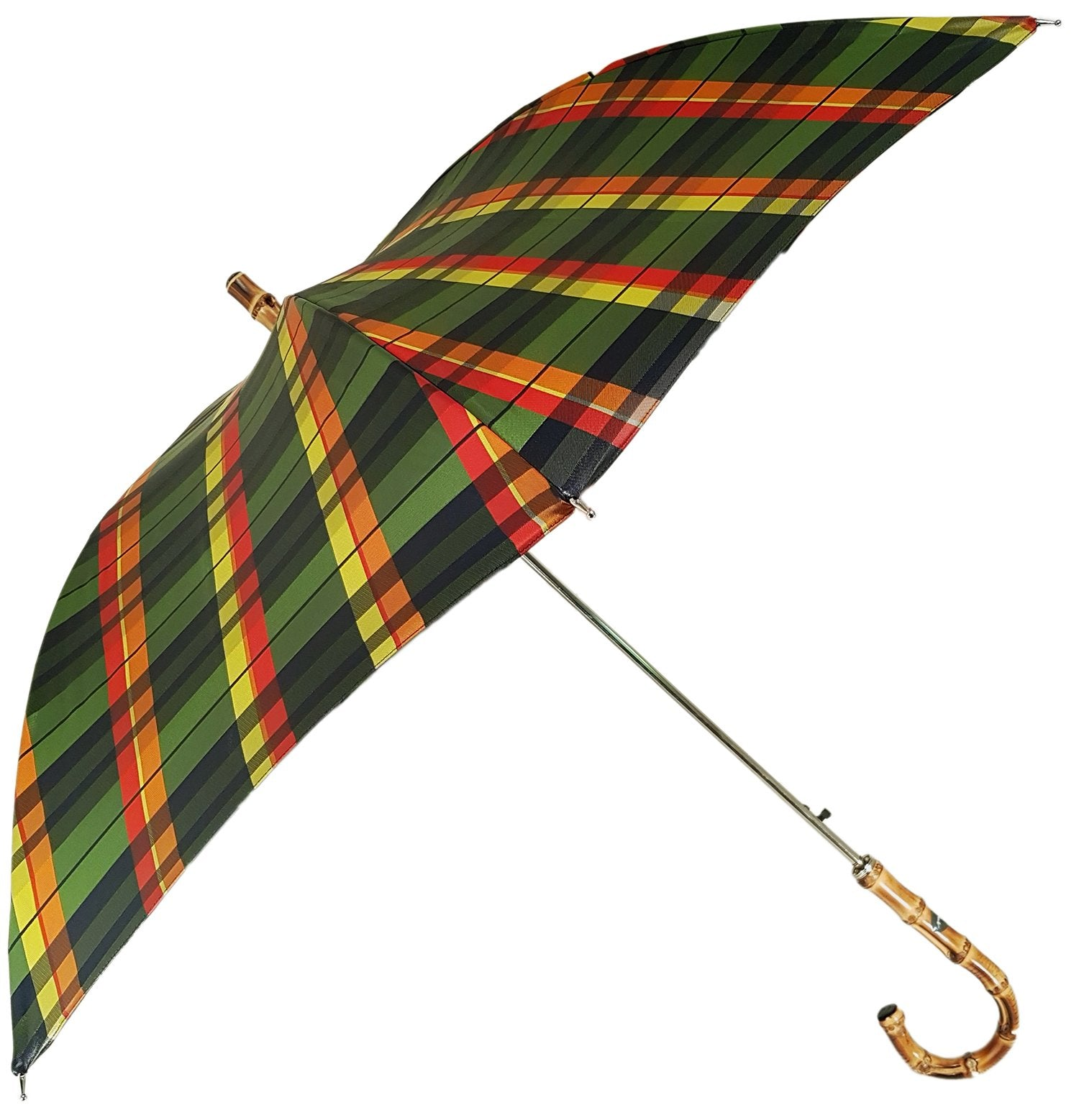 Elegant Timeless Italian Men’s Umbrella with Whangee Bamboo Handle