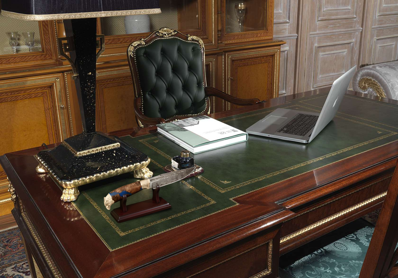 Sculptural design artisan knife