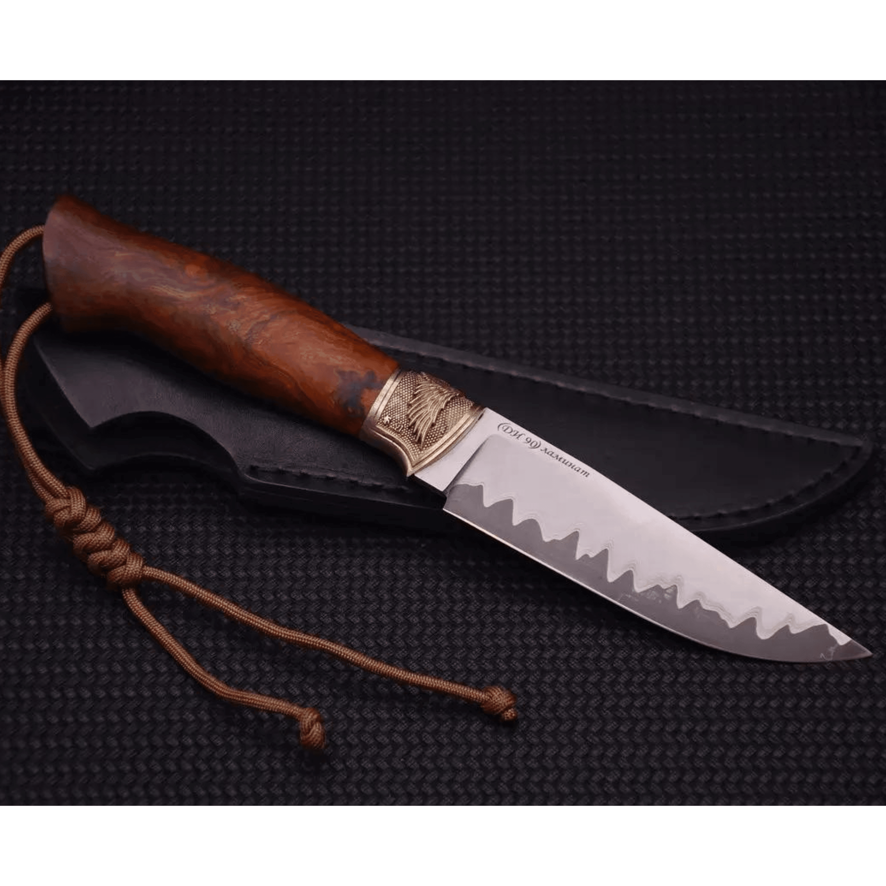 Unique Ironwood Author's Knife "Archangel"