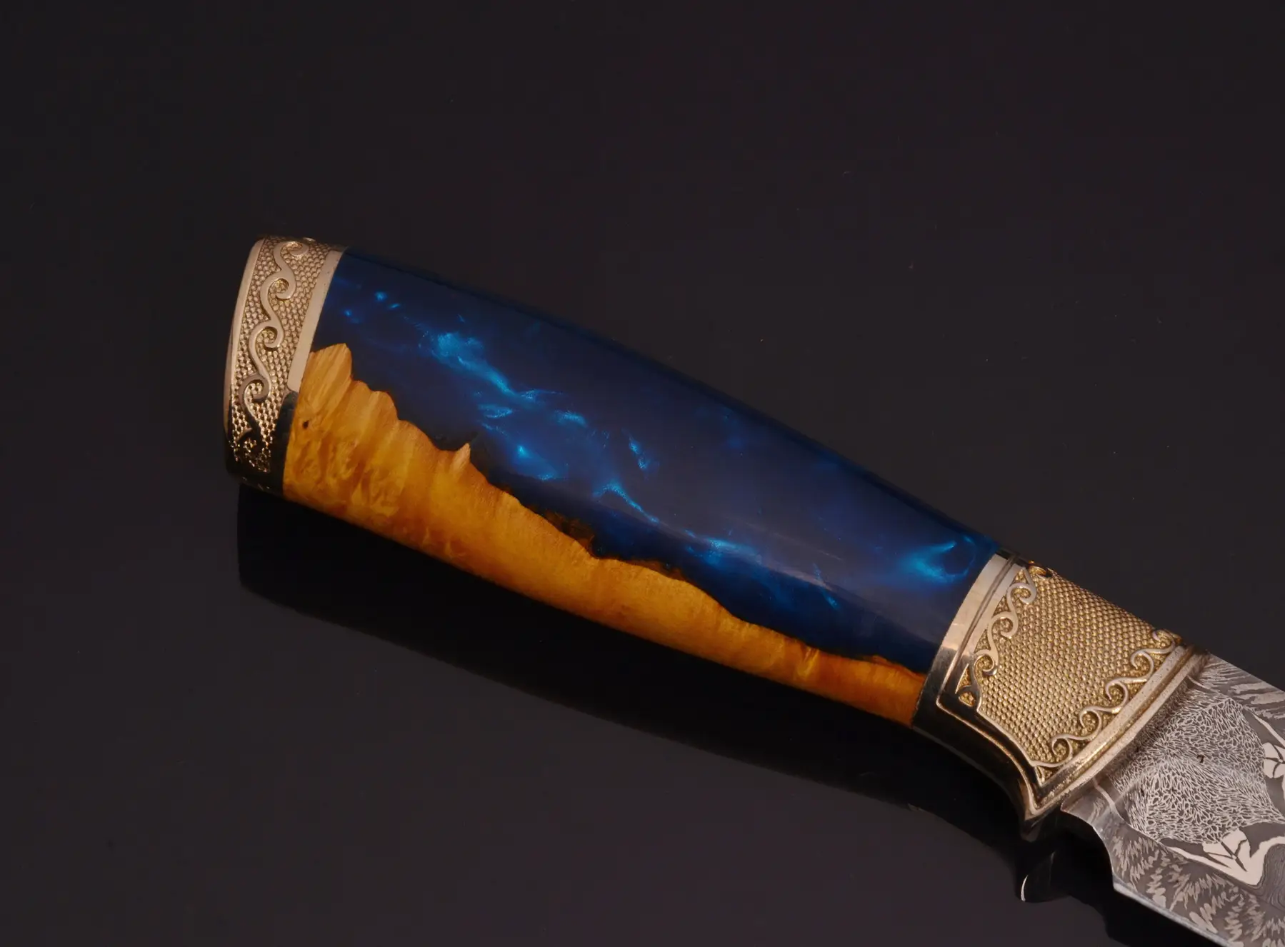 Exclusive wooden handle kitchen knives