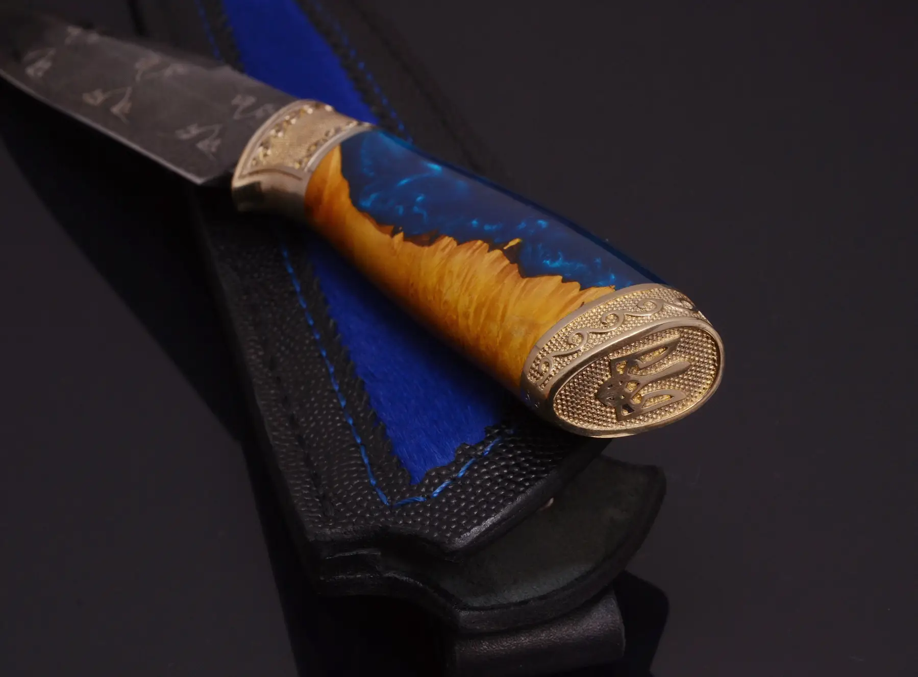 Knives made from rare metals