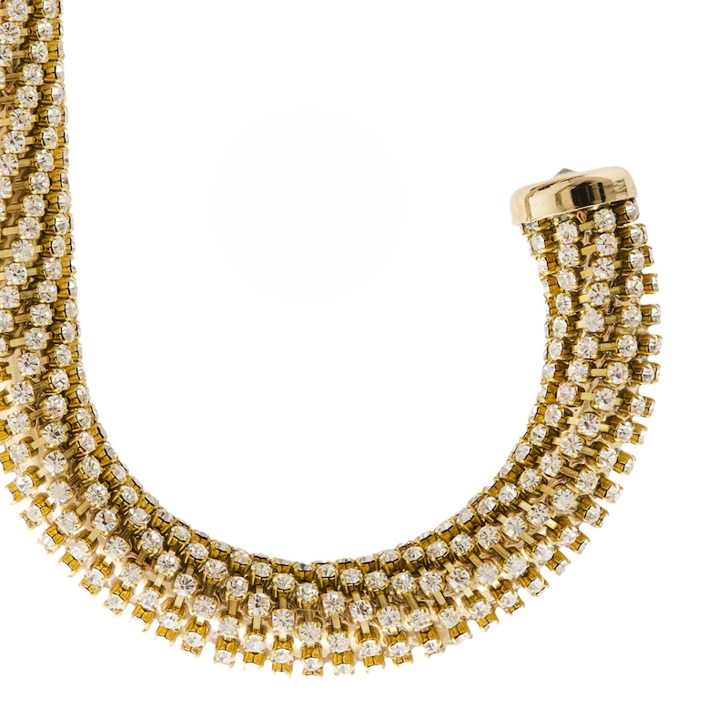 Luxury Walking Cane with Swarovski Crystals – Handmade in Italy