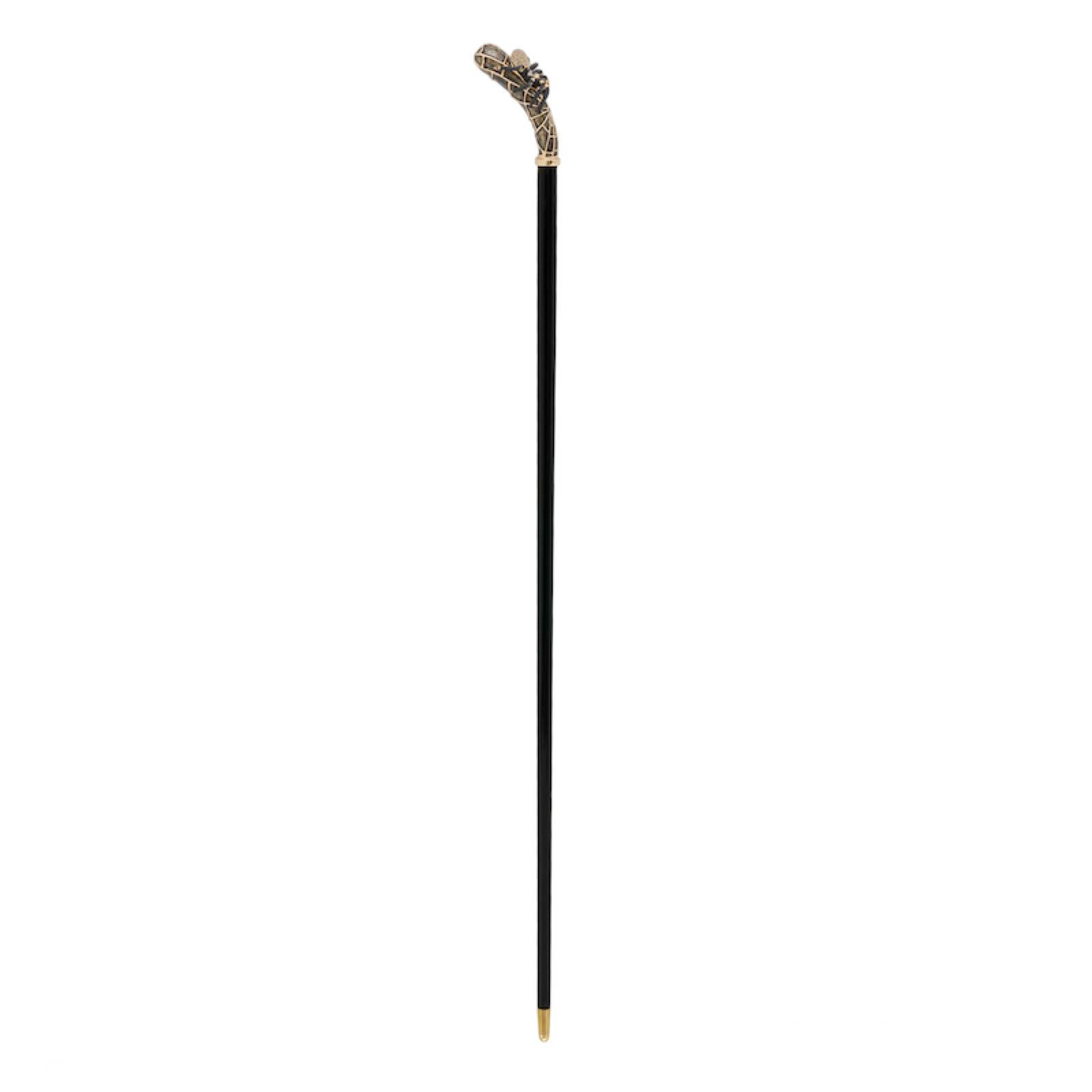 Luxury Tarantula Handmade Walking Cane with Swarovski Crystals