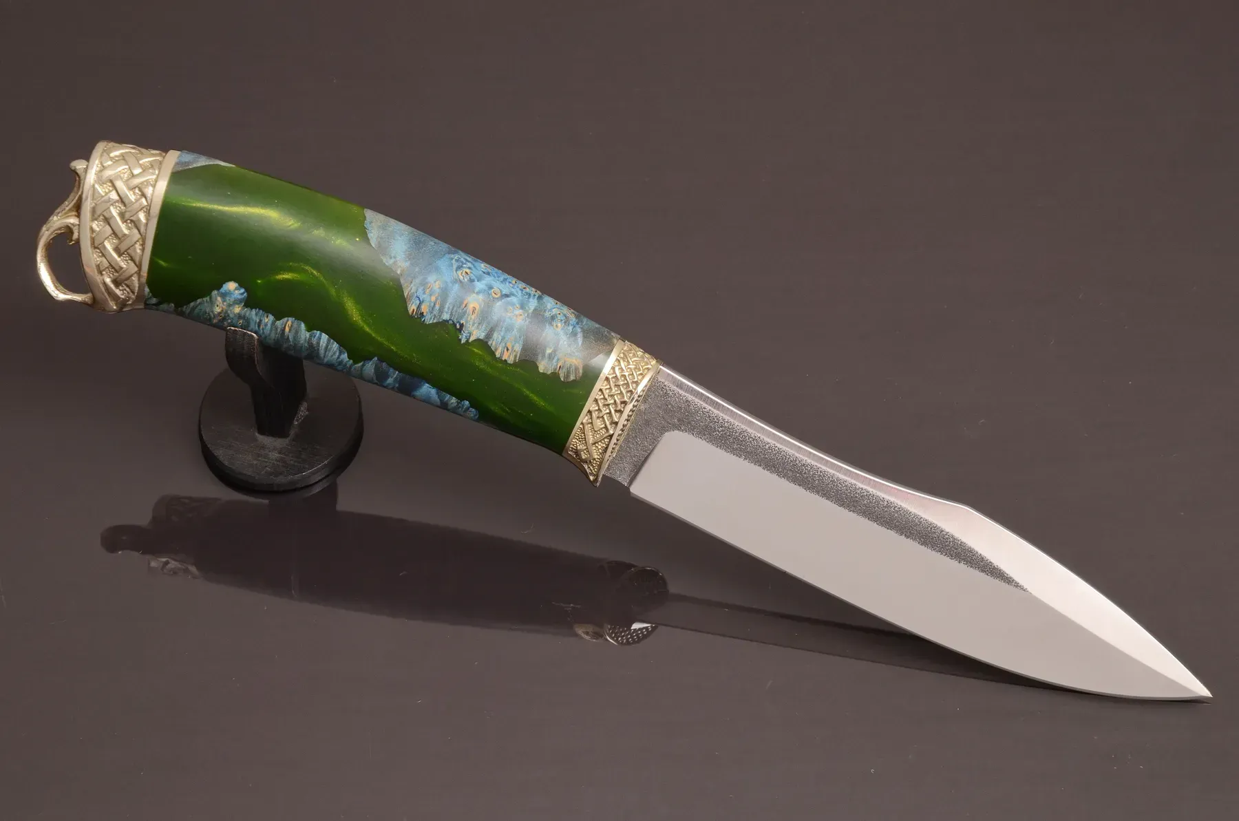 Handmade Author’s Knife – Stainless Steel with Hybrid Handle - Elegant Knives