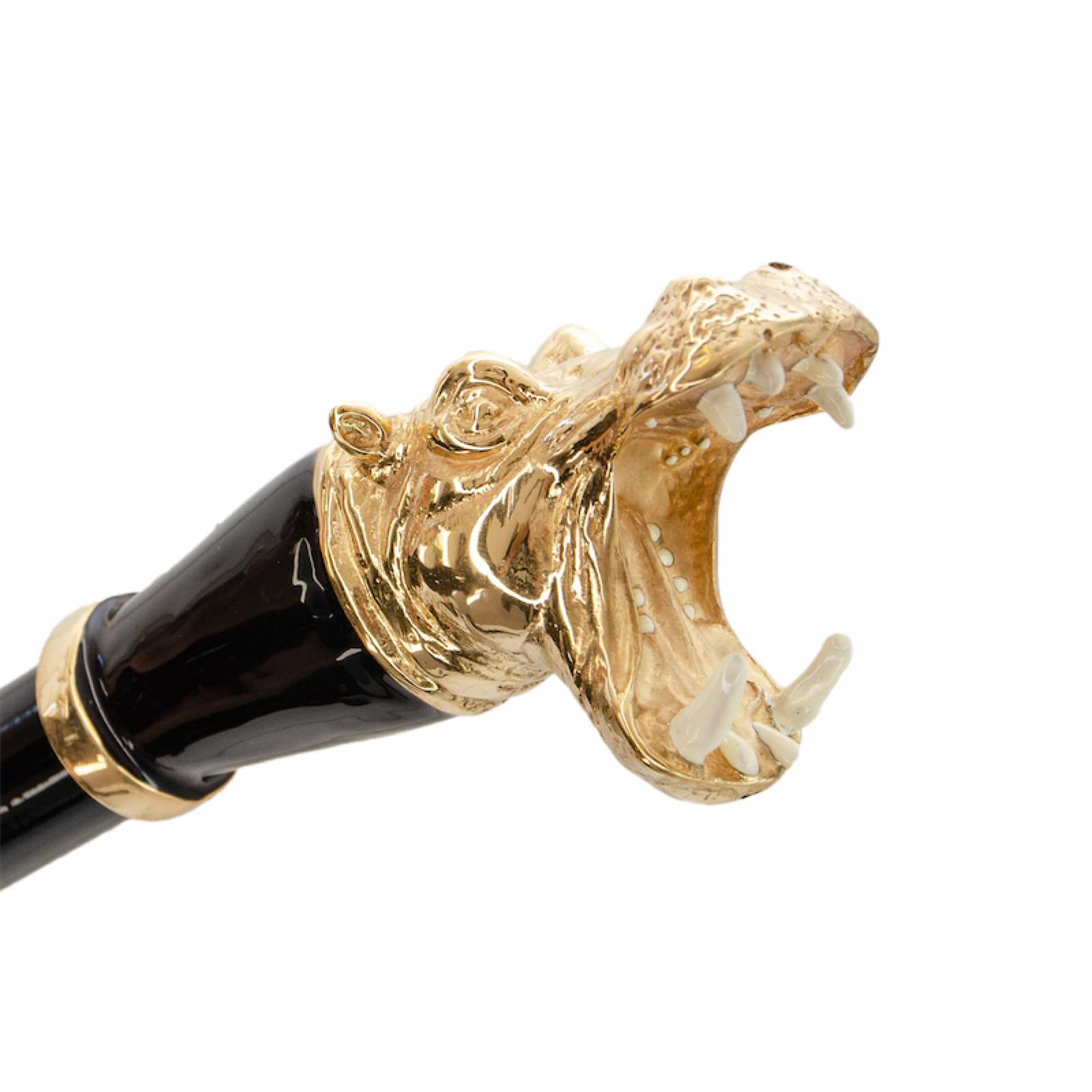 Designer Hippopotamus Handle Shoehorn – Handmade in Italy