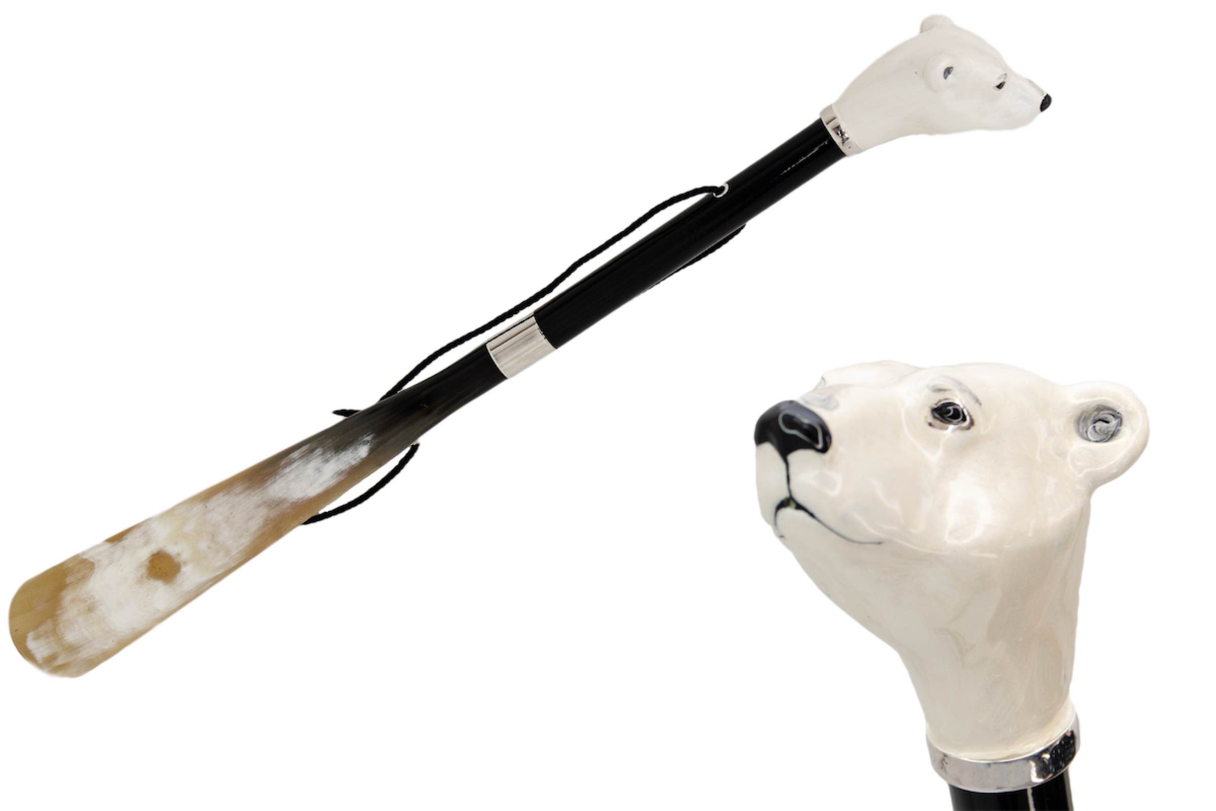 Chic Design Polar Bear Handle Shoehorn – Handmade in Italy - Elegant Knives