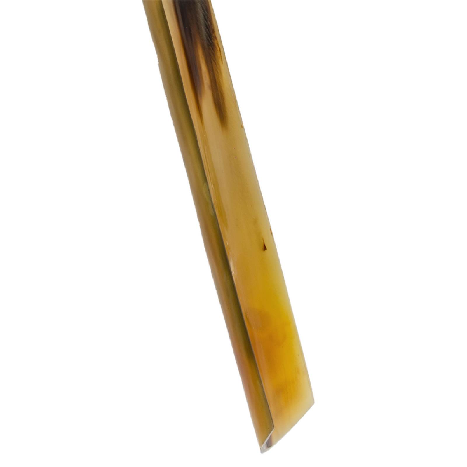 Water Buffalo Horn Shoehorn – Handcrafted Natural Horn