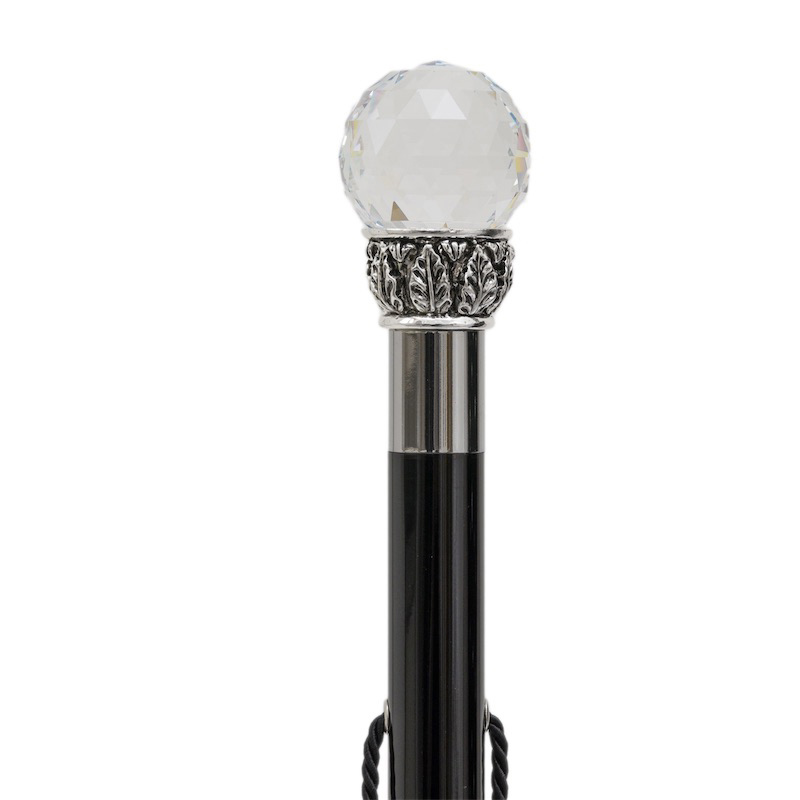 Luxury Crystal Ball Handle Shoehorn – Handmade in Italy