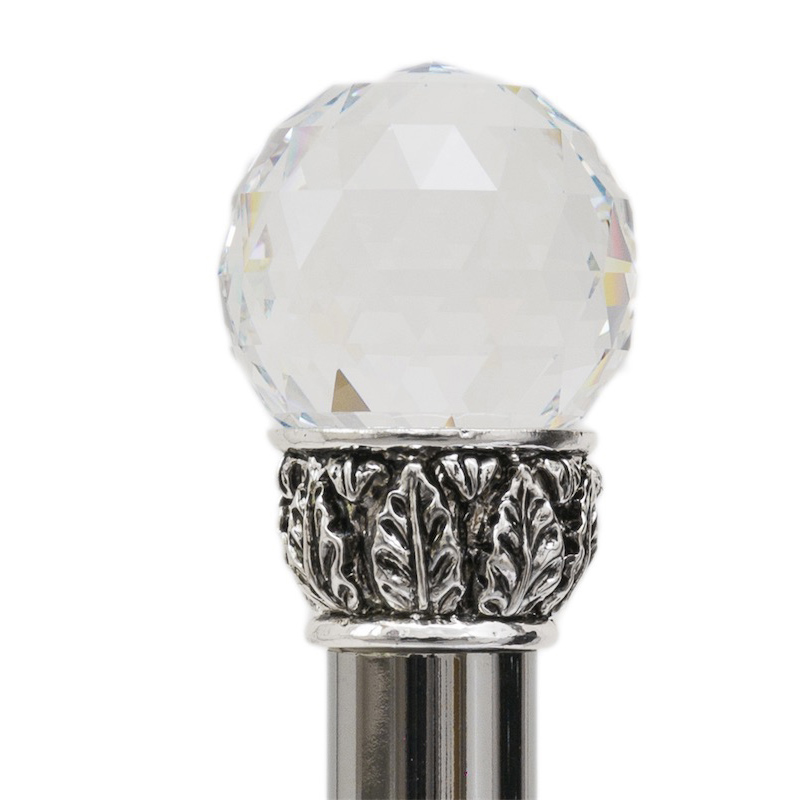 Luxury Crystal Ball Handle Shoehorn – Handmade in Italy