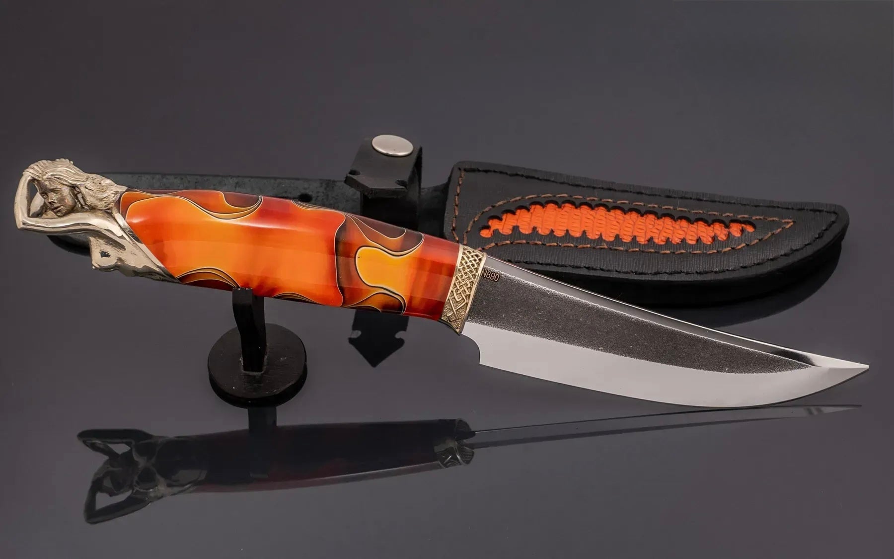 epoxy resin handle art knife