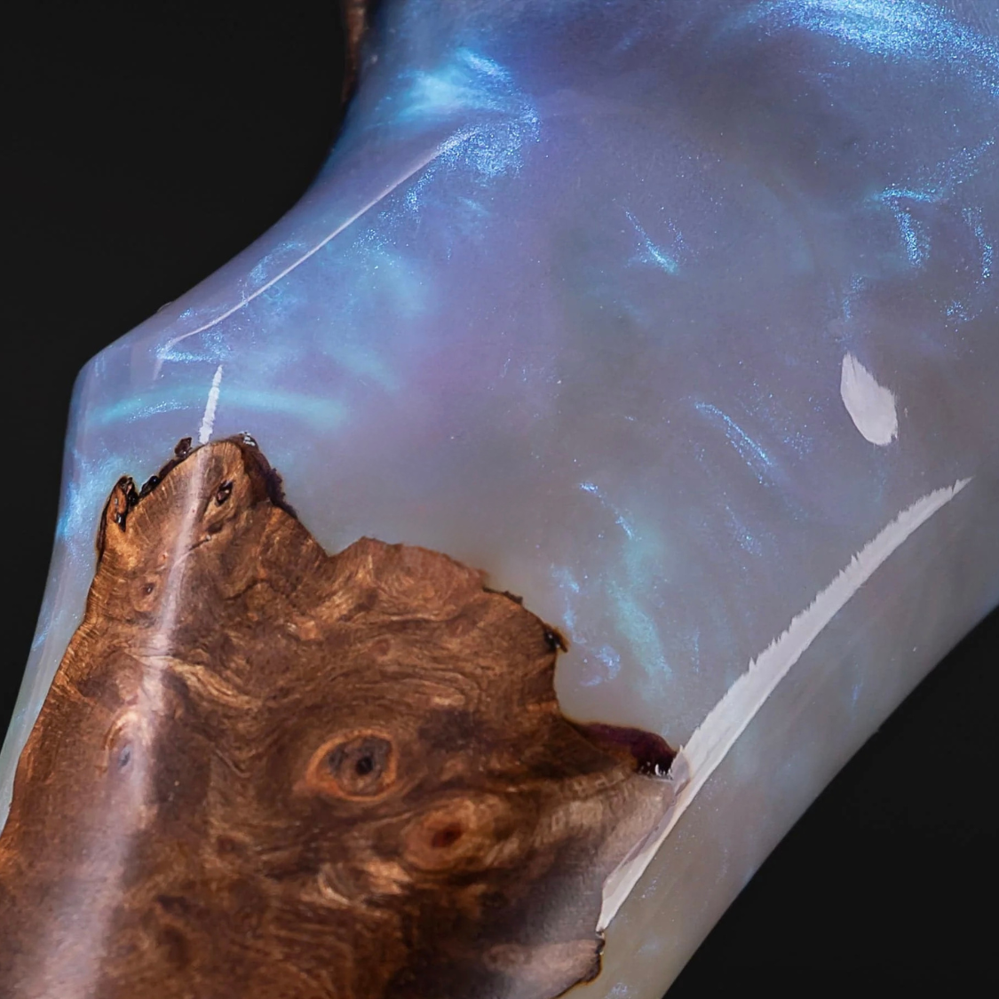 epoxy resin knife handle