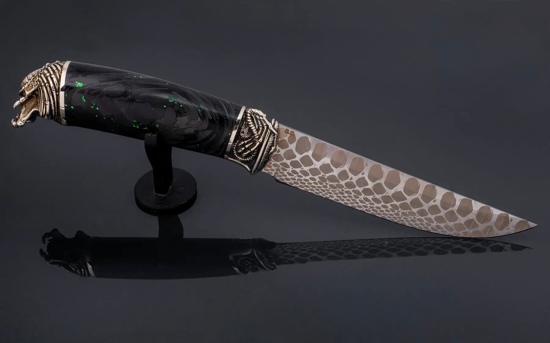 handmade knife sculpture