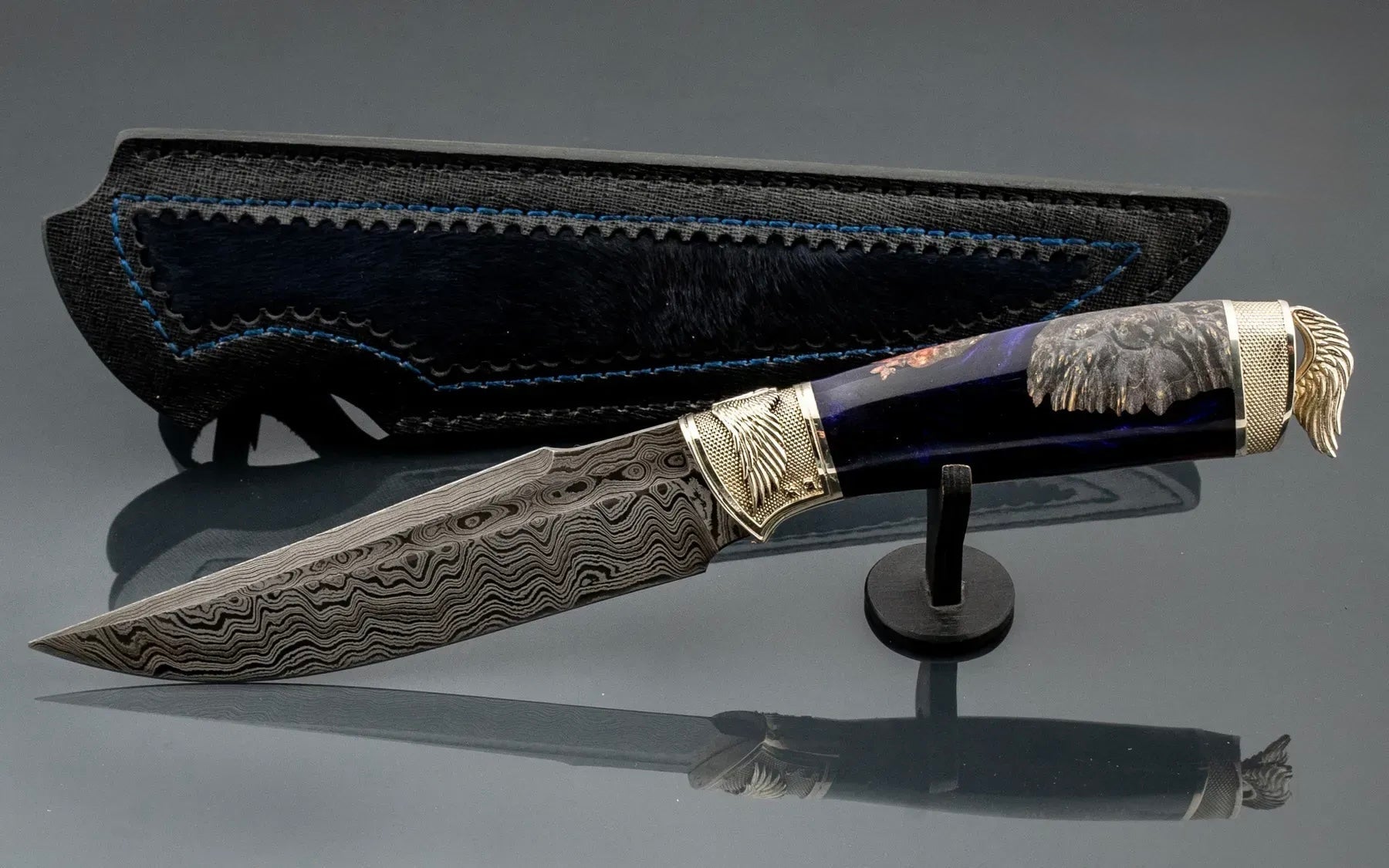 handmade symbolic knife art