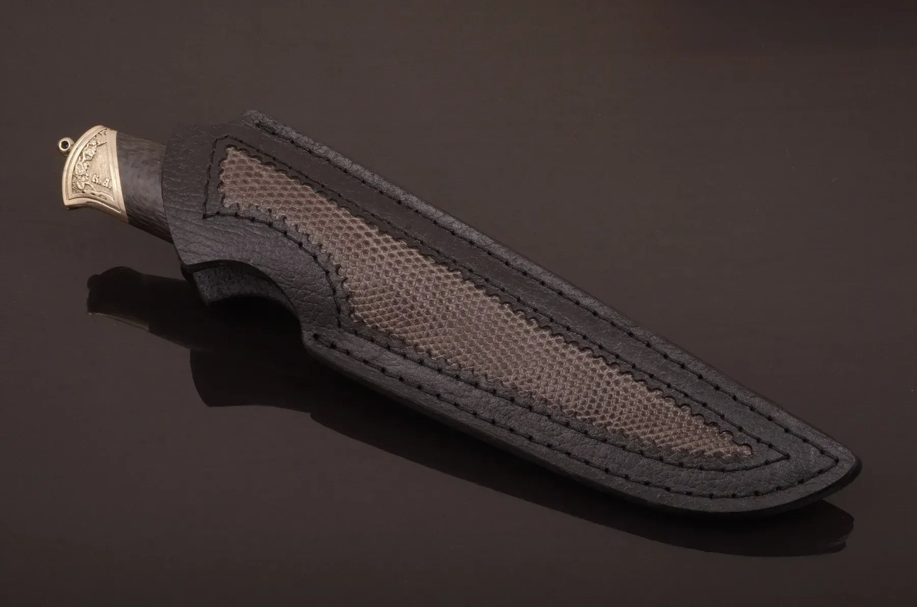 leather sheath handmade knife genuine leather