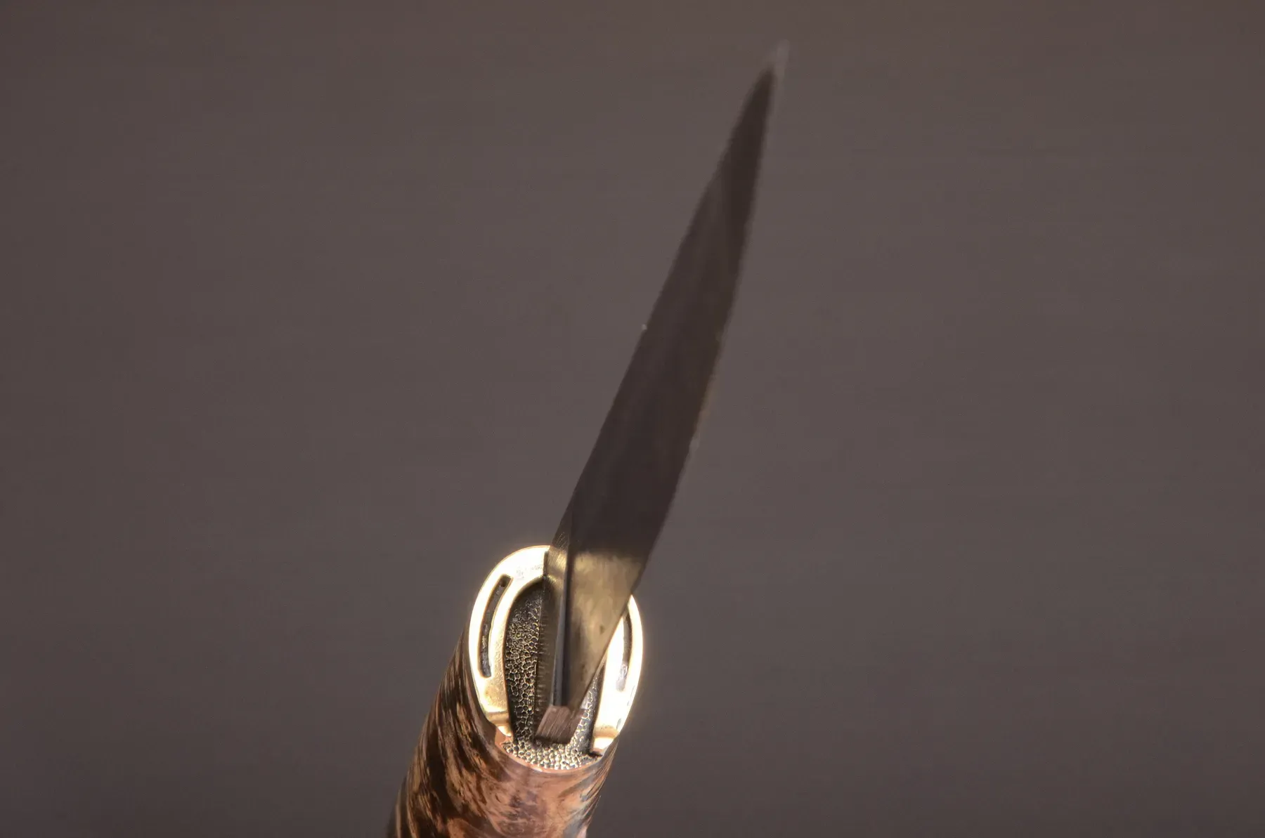 Luxury Handmade Damascus Steel Knife with Maple Burl Handle