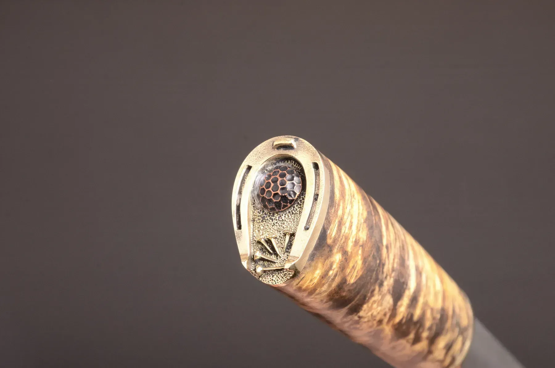 Luxury Handmade Damascus Steel Knife with Maple Burl Handle
