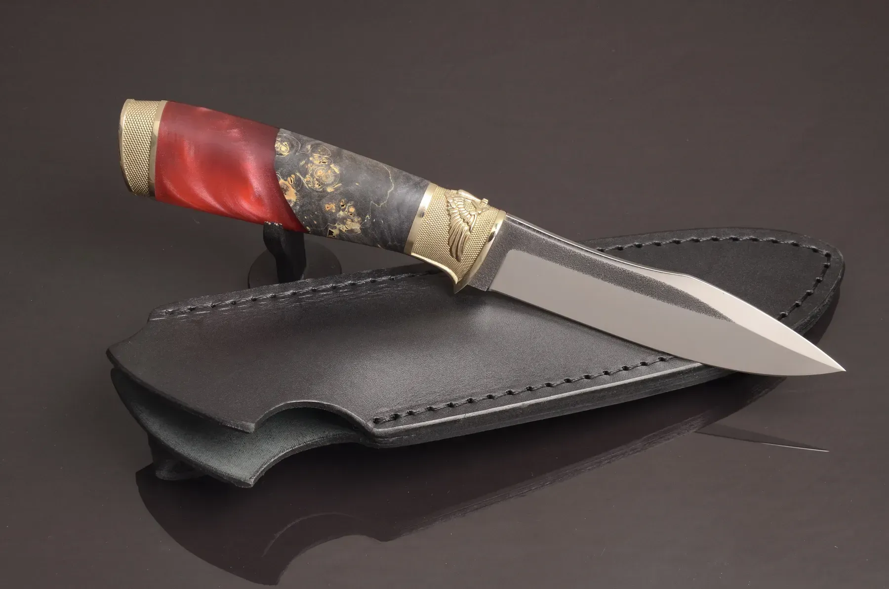 Handmade Custom Knife Warrior – Luxury Collectible Knife - Elegant Knives