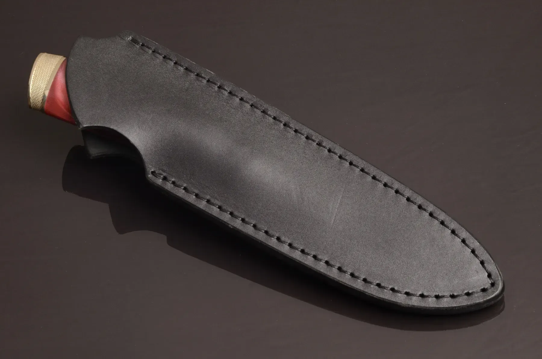 Collectible Knife with Hybrid Handle and N690 Stainless Steel Blade