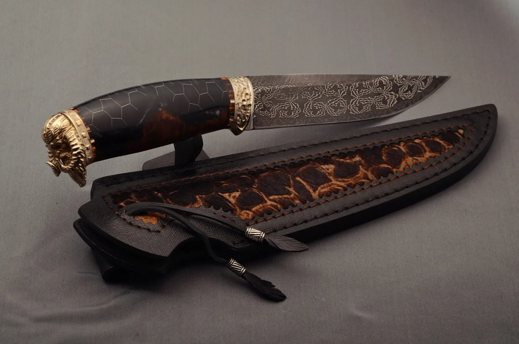 Knives made from rare materials