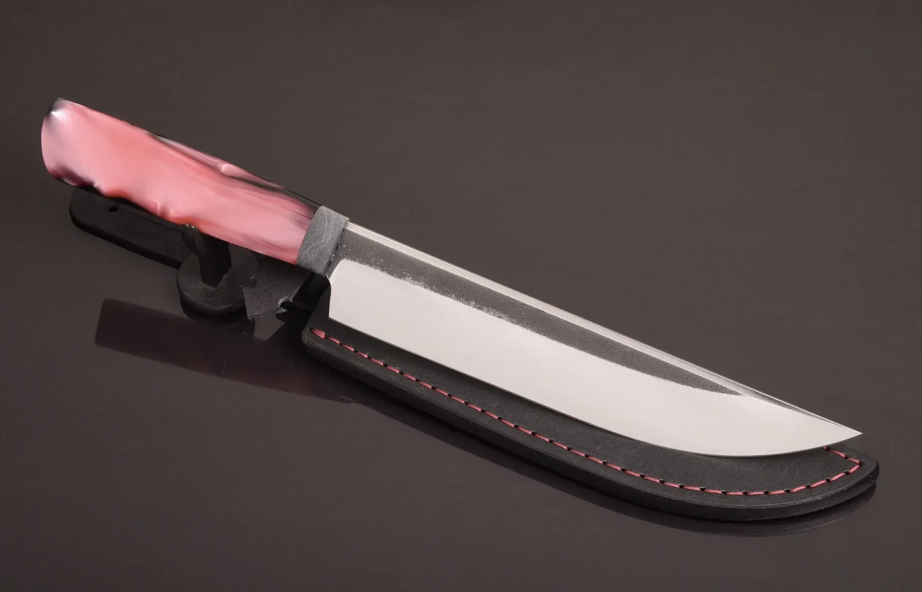 Exclusive Chef’s Knife with N690 Steel Blade and Acrylic Handle