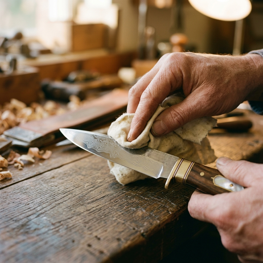 Protecting Collectible Luxury Knives Against Moisture