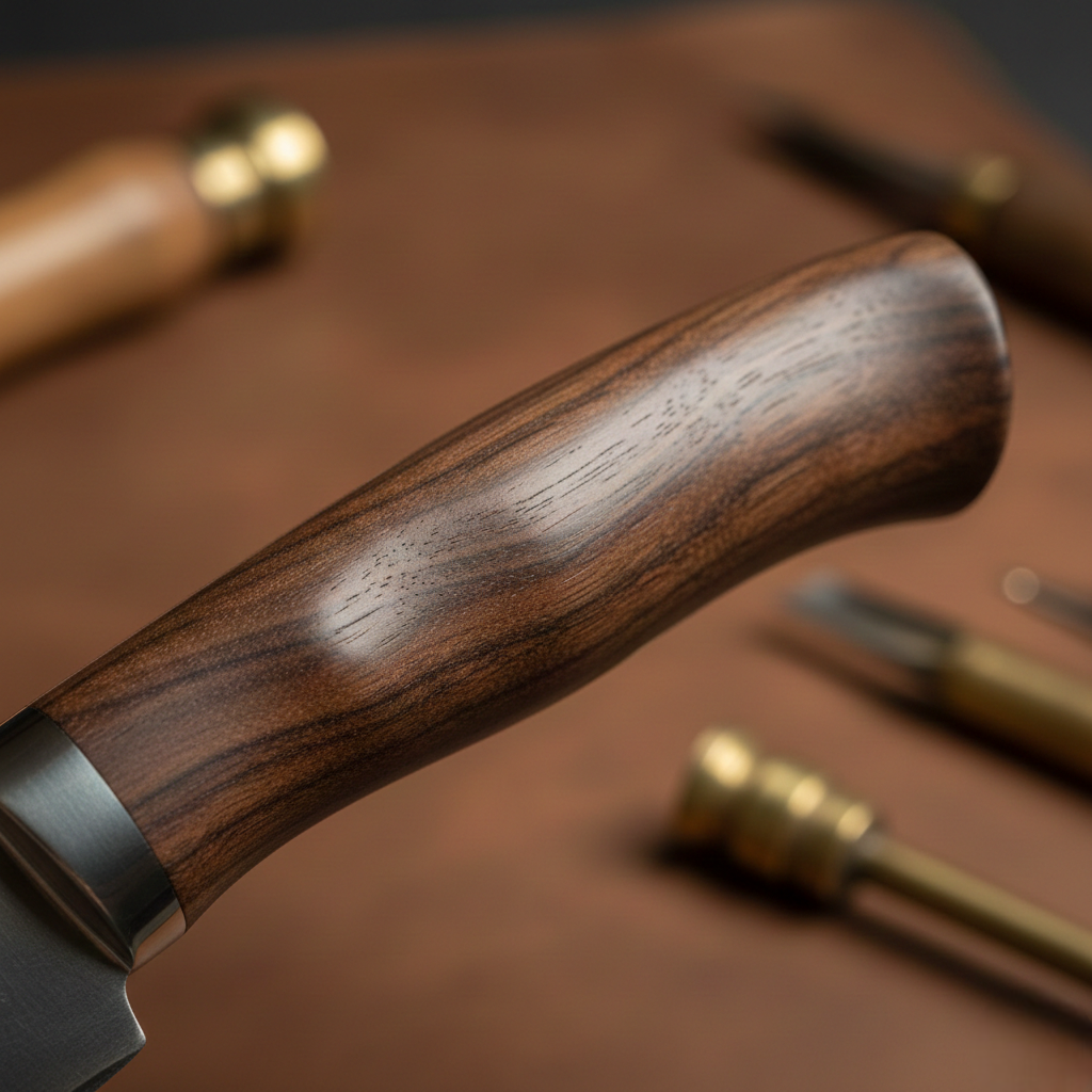 Select Natural Materials of Luxury Knives That Develop Character With Age