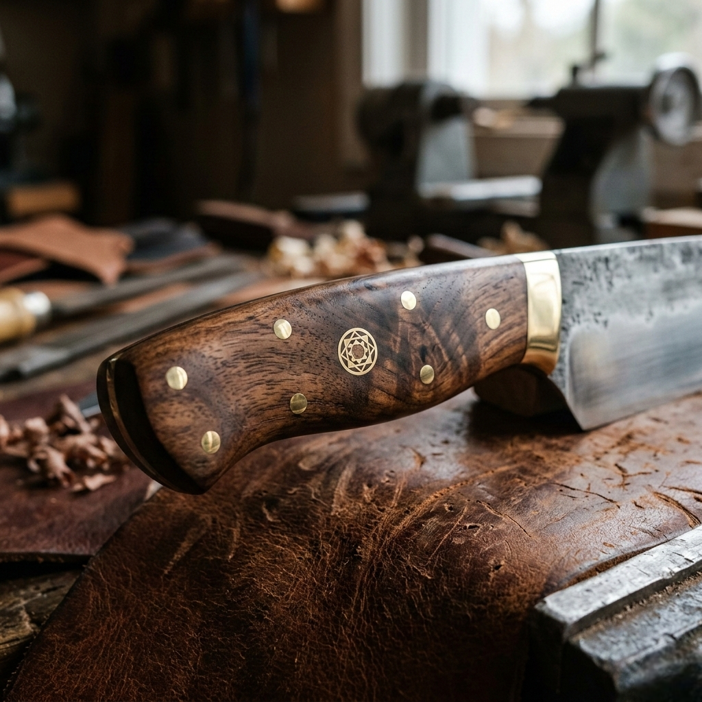 Each Artisan Handle Of Luxury Knives Reflects Individual Workshop Skill
