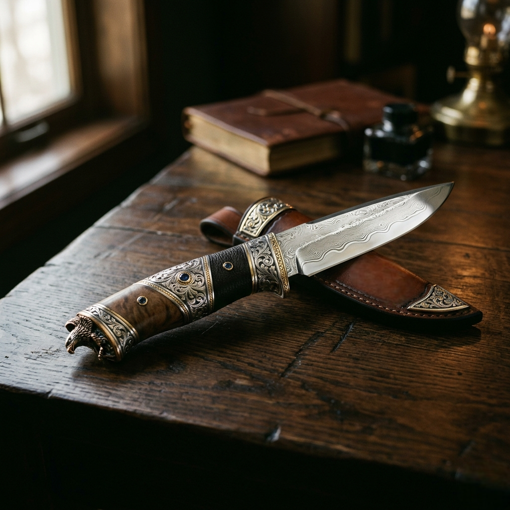 Collectible Luxury Knives Combine Precision Engineering With Artistic Craft