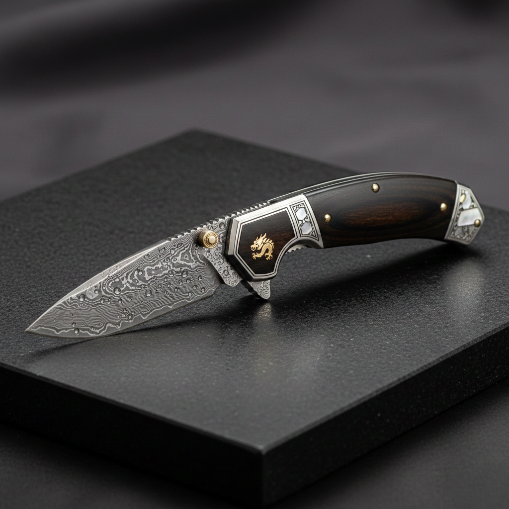 Dry Luxury Knives Immediately After Rinsing