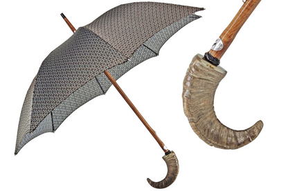 Ram’s Horn Umbrella – Collector’s Masterpiece of Italian Craftsmanship
