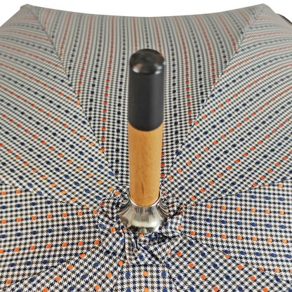 Men's Umbrella with Peeled Chestnut Wood Handle – Handmade in Italy