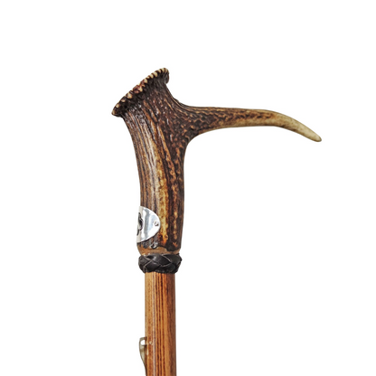 Deer Horn Classic Handmade Umbrella with Flared Beech Wood Rod