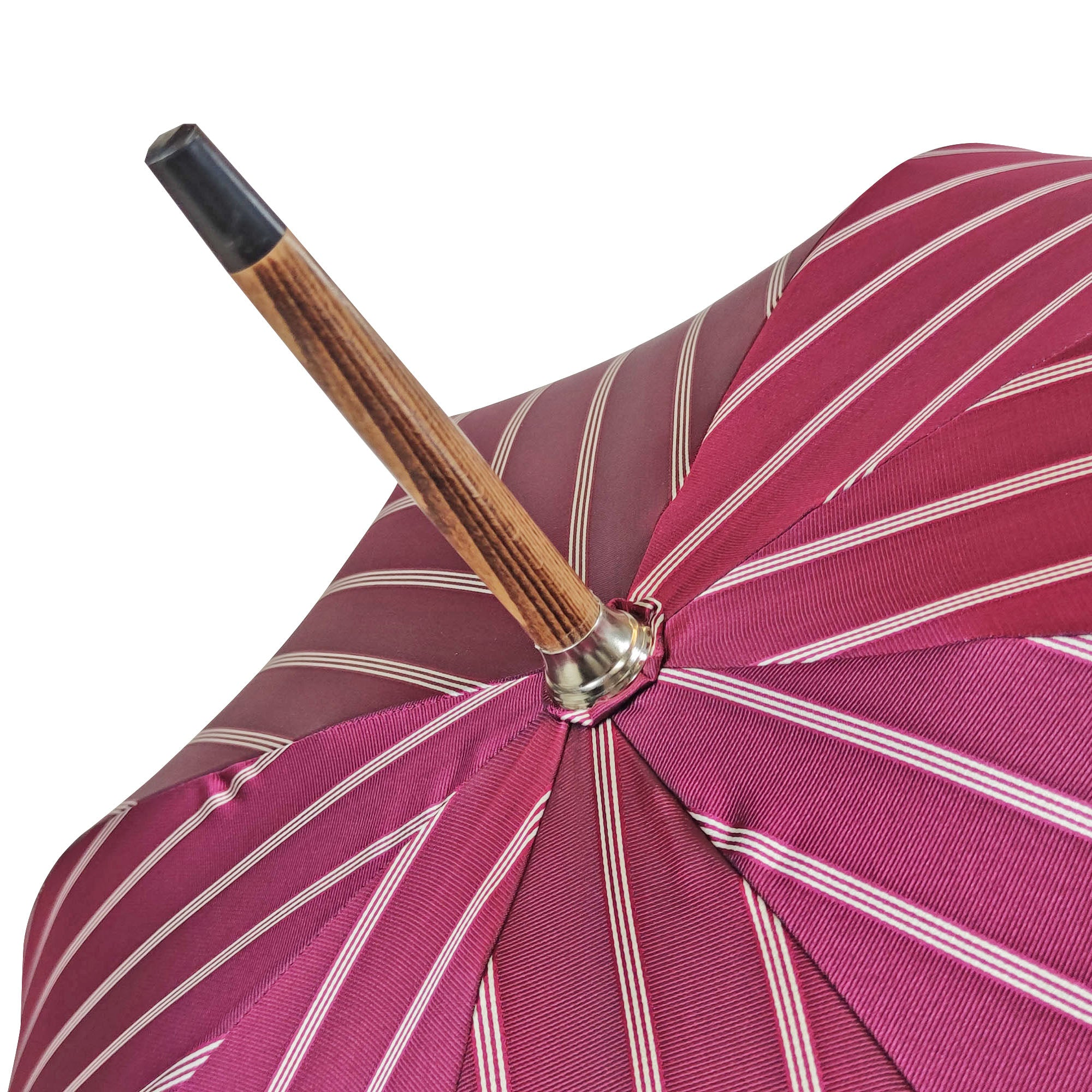 Deer Horn Classic Handmade Umbrella with Flared Beech Wood Rod