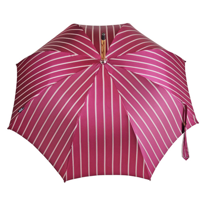 Deer Horn Classic Handmade Umbrella with Flared Beech Wood Rod